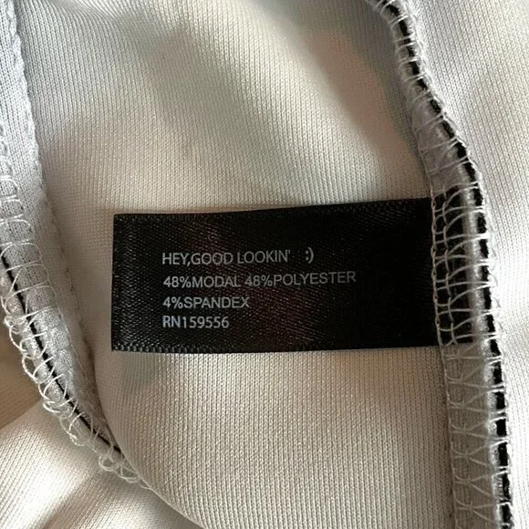 NWT Kilo Brava Size L Track Pants Lounge White Red Striped Waist Casual Womens - Picture 11 of 11